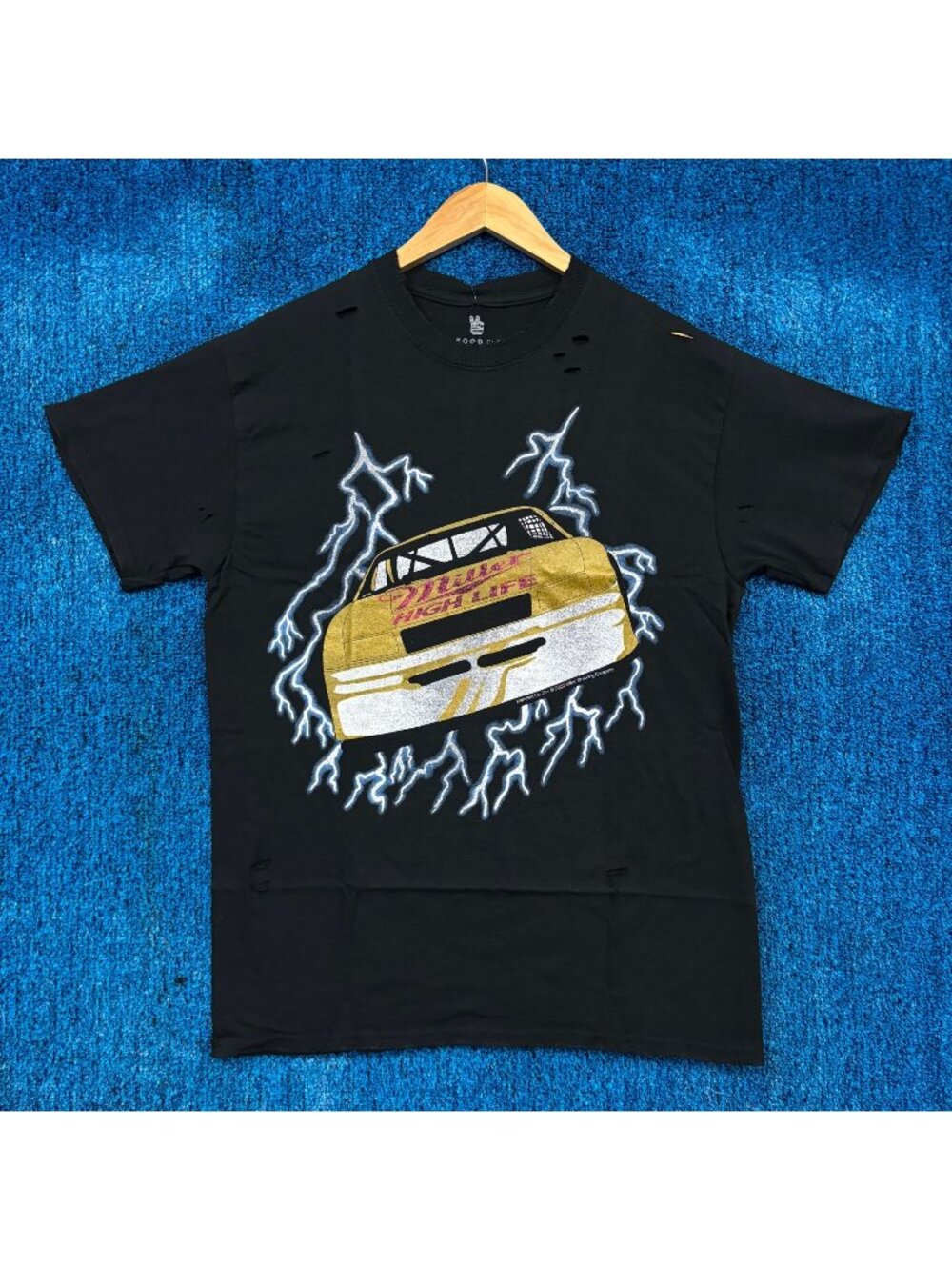 Miller High Life Racing Distressed Beer T-Shirt Size Small